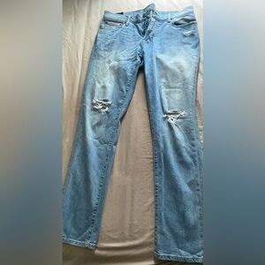 34w32l Abercrombie & Fitch ripped jeans